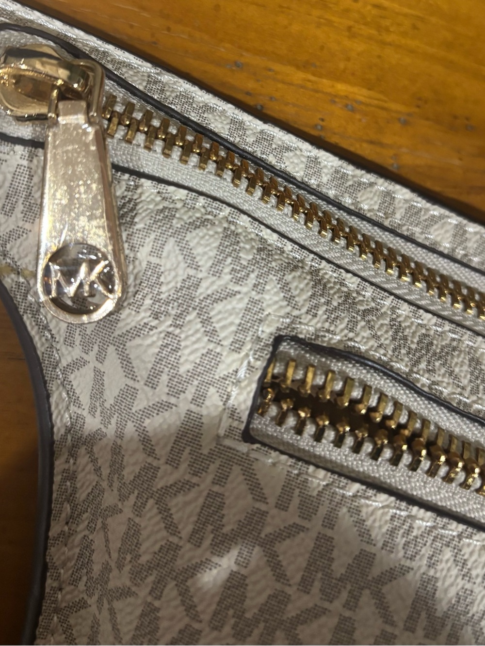 MICHAEL Michael Kors Logo Double-Zip Fanny Pack Belt Bag NWOT - Picture 7 of 7